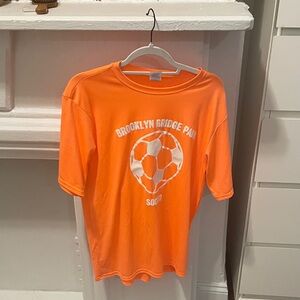 Brooklyn Bridge Park Soccer Orange T-Shirt